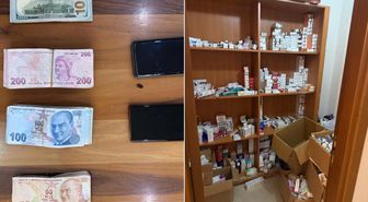 Sahte doktor kıskıvrak yakalandı! Evinden balya balya para çıktı