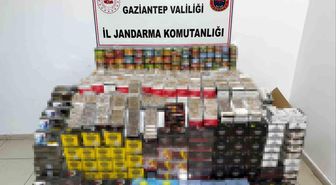Gaziantep'te 1,8 milyon TL değerinde kaçak ürün ele geçirildi: 1 gözaltı