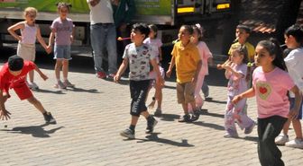 Hem piknik yaptılar hem yarıştılar