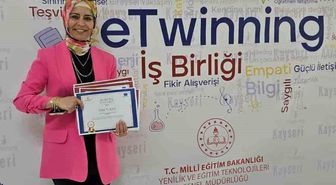 Hilal öğretmen geliştirdiği eTwinning projeleri ile öğrencilerin yüzünü güldürdü