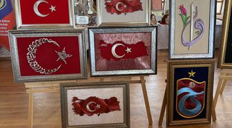 Hükümlülerin el emeği ürünleri yıl sonu sergisinde beğeniye sunuldu