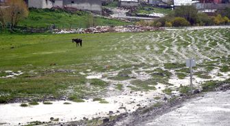 Kars'ta sağanak ve dolu etkili oldu
