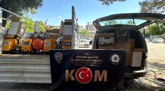Kayseri'de 1 milyon 50 bin adet makaron ele geçirildi: 1 gözaltı