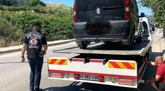 Kocaeli'de korsan taksi sürücüsü ve yolcuya ceza