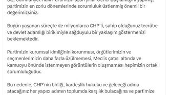 Mansur Yavaş'tan Kılıçdaroğlu'na çağrı: Milyonlarca CHP'li, sağduyulu bir yaklaşım göstermenizi beklemekte