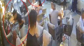Ortaokul öğrencisi bıçaklandıktan sonra kafeye sığındı