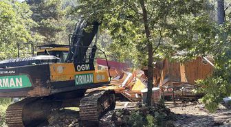 Osmaniye Olukbaşı Yaylası'nda 225 usulsüz yapının yıkımına başlandı