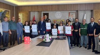 Sağlıklı Nesil Sağlıklı Gelecek Yarışması'nda dereceye giren öğrenciler ödüllendirildi