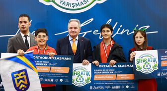 Sıfır Atık Yarışması'nda ödüller sahiplerini buldu