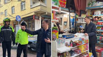 Bahçelievler Belediye Başkanı, ruhsatsız iş yapan Suriyeli esnafın dükkanını mühürledi