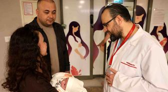 Anne karnında önce kan nakli, ardından ameliyat: Hayata bin 600 gramla tutundu