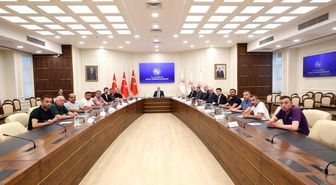 Bakan Işıkhan, Türkiye Maden İşçileri Sendikası Genel Başkanı Akçul'u kabul etti