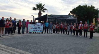 Balıkesir'de 'Sabah Yürüyüşü' ilgi gördü
