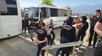 Bursa merkezli 4 ilde narkotik operasyonu; 23 şüpheli adliyede