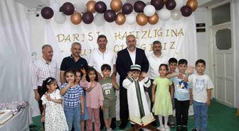 Cizre'de 5 yaşındaki çocuk 22 sureyi dinleyerek ezberledi