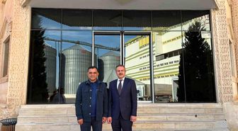 Duhok Ticaret ve Sanayi Odası Başkanı Nuri, Mardin TSO Başkan Adayı Duyan'ı ziyaret etti