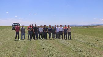 Edirne'de mera ıslahının ardından ilk biçim gerçekleştirildi