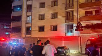 Giresun'da evde çıkan yangında hasar oluştu