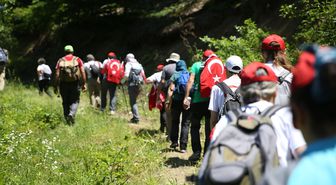 İnebolu'dan Kastamonu'ya 95 kilometrelik Atatürk ve İstiklal Yolu Yürüyüşü sürüyor