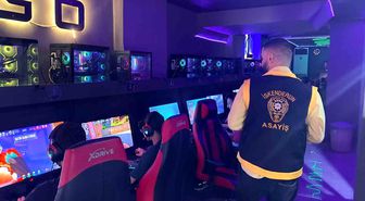 İskenderun'da internet kafe ve oyun salonları denetlendi