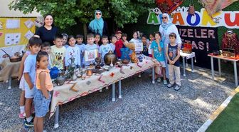 Köyceğizli minikler okulda mini müze kurdu