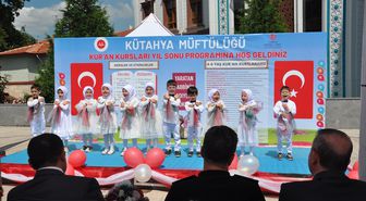 Kütahya'da Kur'an kursu öğrencileri için yıl sonu etkinliği yapıldı