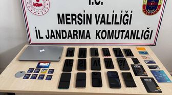 Mersin'de sahte ilanlarla dolandırıcılık yaptıkları iddia edilen 18 şüpheli tutuklandı