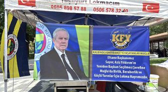 Muğla'da Aziz Yıldırım için lokma döküldü