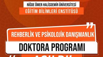 NÖHÜ'de Rehberlik ve Psikolojik Danışmanlık Doktora Programı açıldı