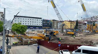 Ordu'da iş makinesi devrildi: 1 yaralı