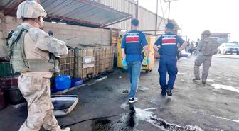 Osmaniye'de toprağa gömülü tankta kaçak akaryakıt bulundu