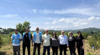 Sinop'ta ceza infaz personellerinden geleceğe yeşil miras