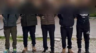 Sivas'ta 8 düzensiz göçmen yakalandı, 3 kişi tutuklandı