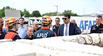 Uşak Valisi Kartal'dan AFAD'a ziyaret