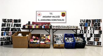 Aksaray'da 25 milyonluk kaçakçılığa jandarma darbesi