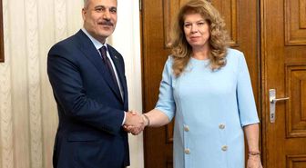 Bakan Fidan, Bulgaristan Cumhurbaşkanı Yotova ile görüştü