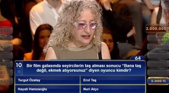 Bir film galasında seyircilerin taş atması sonucu 'Bana taş değil, ekmek atıyorsunuz' diyen oyuncu kimdir?