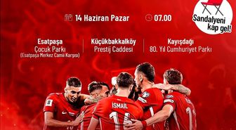 Dünya Kupası'ndaki milli heyecan dev ekranda