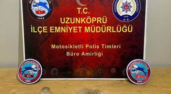 Edirne'de uyuşturucuyla yakalanan şüpheli gözaltına alındı