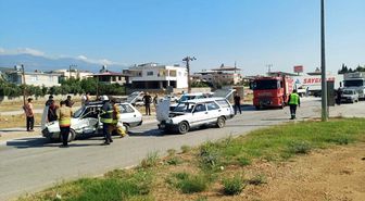 Hassa'da trafik kazası: 1 yaralı