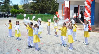 Havza Anaokulu öğrencilerinden sıfır atık sergisi