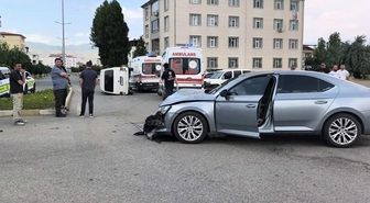 Iğdır'da araçlar çarpıştı: 4 yaralı