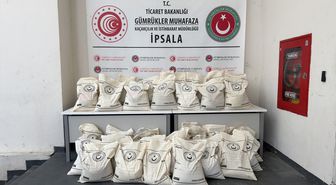 İpsala Sınır Kapısı'nda 1 ton 470 kilogram uyuşturucu ele geçirildi