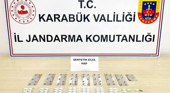 Karabük'te uyuşturucu operasyonu: 151 sentetik hap ele geçirildi