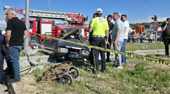 Kayseri'de iki otomobilin çarpıştığı kazada 3 kişi öldü, 5 kişi yaralandı