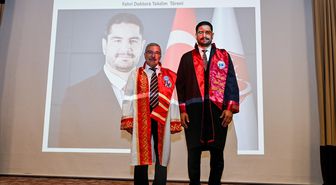 KMÜ'den TGF Başkanı Taha Akgül'e fahri doktora ünvanı