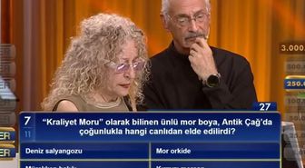 'Kraliyet Moru' olarak bilinen ünlü mor boya, Antik Çağ'da çoğunlukla hangi canlıdan elde edilirdi?