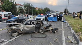 Kütahya'da trafik kazasında 1 kişi öldü, 2 kişi yaralandı