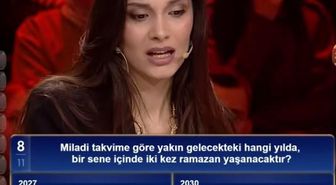 Miladi takvime göre yakın gelecekteki hangi yılda, bir sene içinde iki kez ramazan yaşanacaktır?