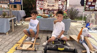 Minik ellerden Osmaniye'nin kültürel mirasına renkli dokunuş
